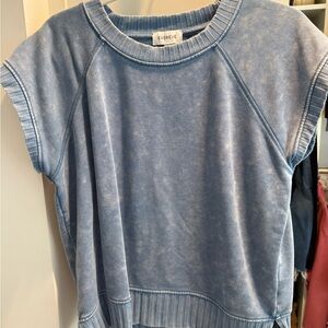 Evereve Soft Blue Sweatshirt
